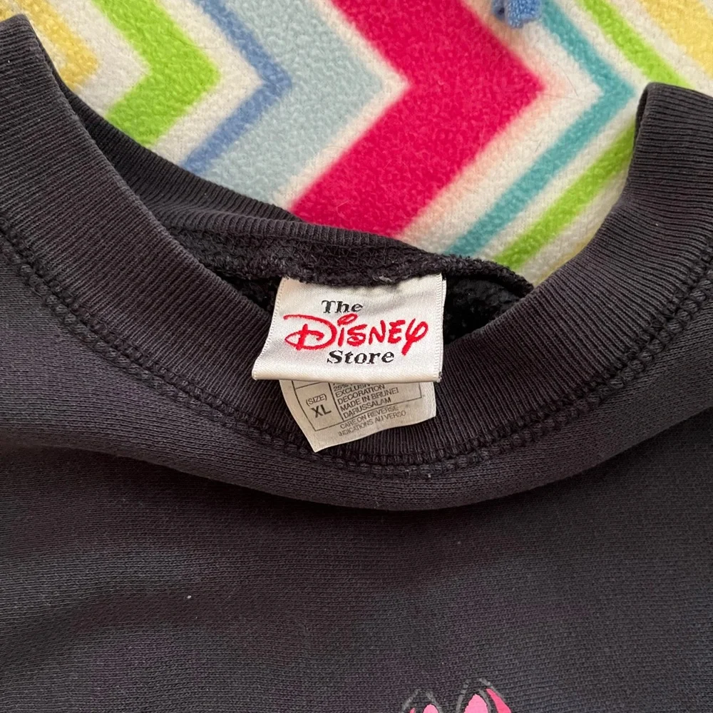 Disney Sweatshirt with Cheshire Cat Design and Mickey Mouse - Picture 2 of 6